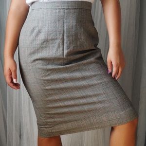 Vintage Austin Reed Pencil Wool Skirt